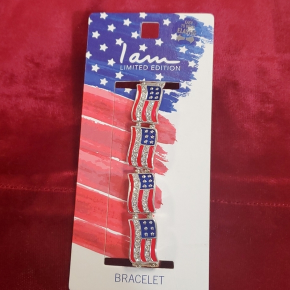 I am Jewelry - Iam flag strech bracelet